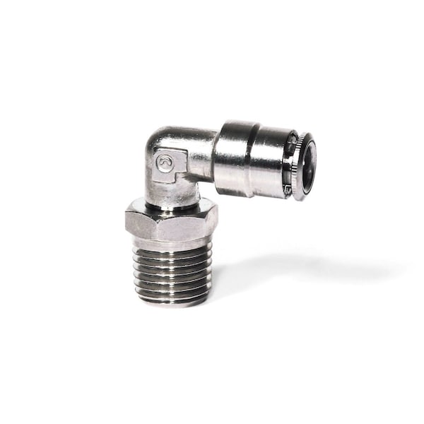 Camozzi 6520 0604, Swivel Male Elbow, 3/8" OD X 1/4" NPT 6520 0604